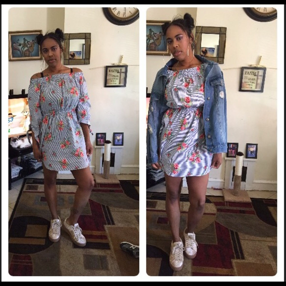 Off shoulder dress